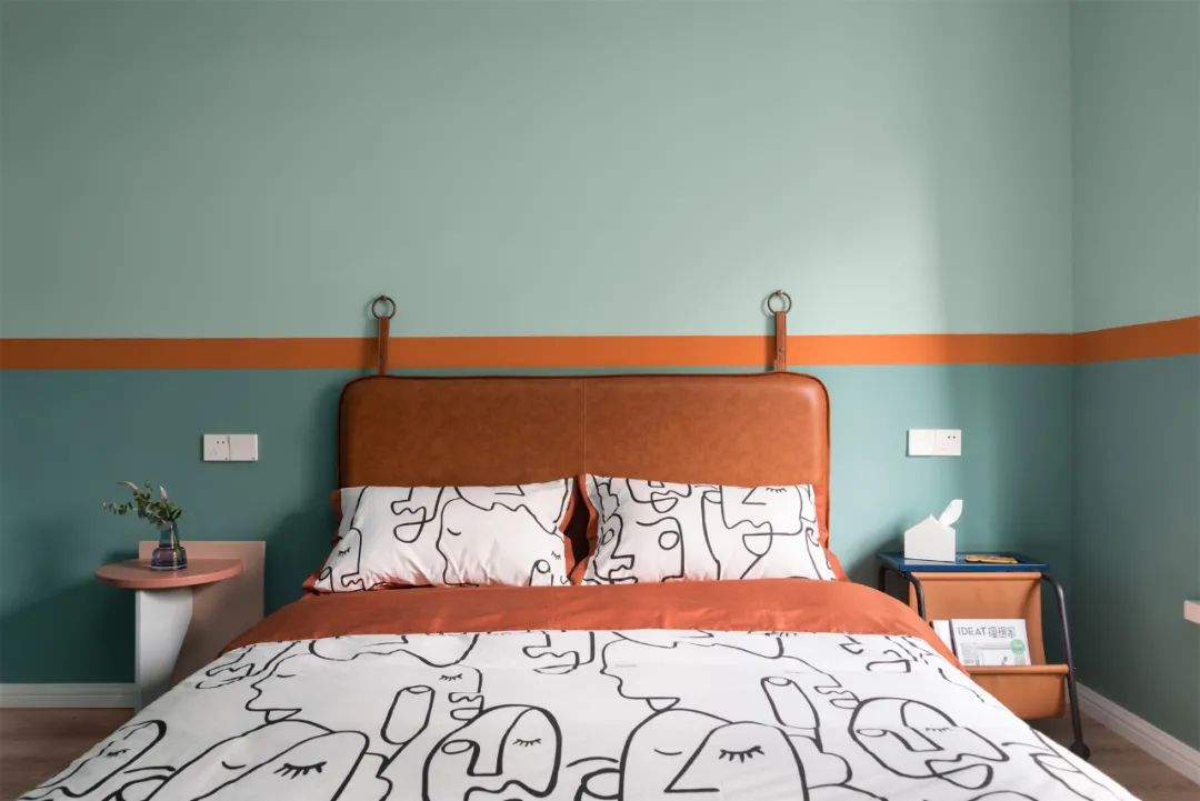 一套房改两套，全屋十几种颜色还想让客厅"裸奔"  | 南也设计-62