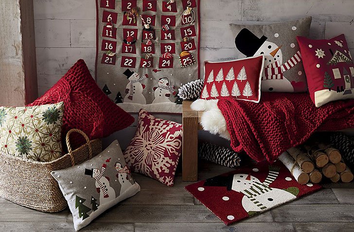 Crate & Barrel 圣诞家居设计-7