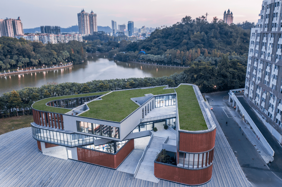广东五邑大学学生综合服务中心丨中国江门丨华南理工大学建筑设计研究院-19