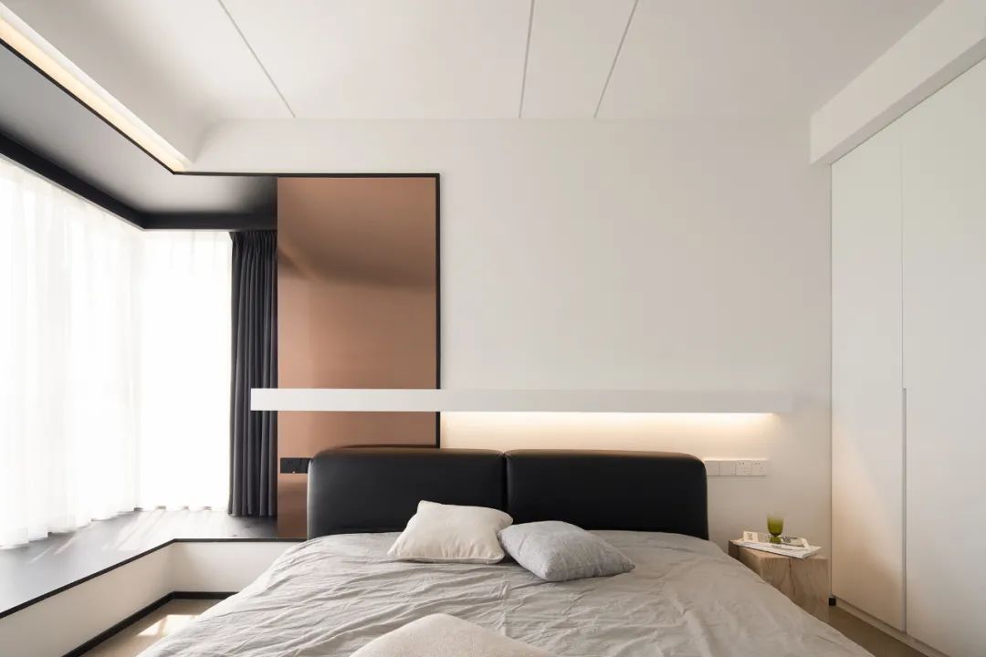 石材、木质与金属，克制平衡的极简空间 | DNA邸内设计-31