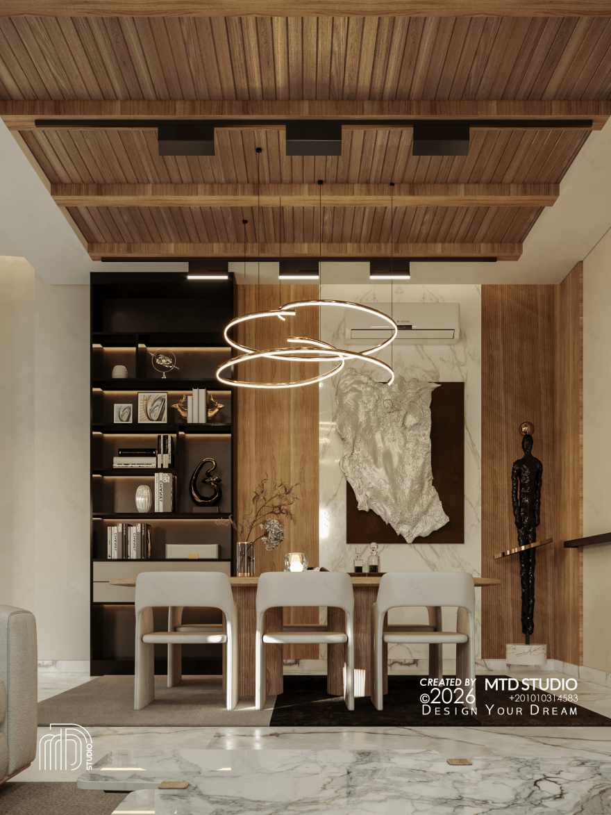 Spatial Harmony | Residential Reception Design-10