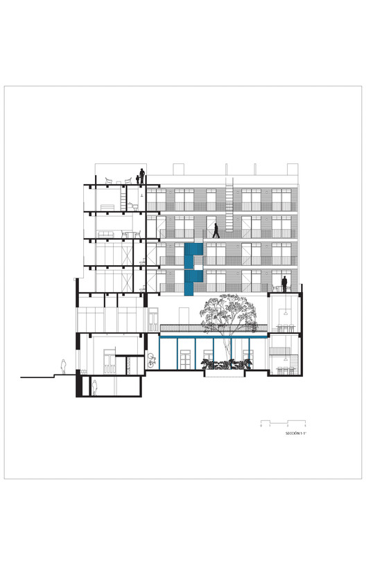墨西哥城市中心历史建筑改造公寓丨墨西哥墨西哥城丨PRODUCTORA-19