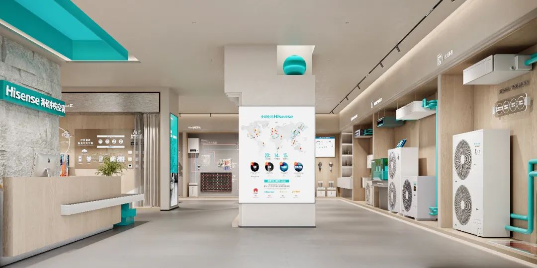 海信中央空调展厅丨中国南宁丨周笙笙全案设计工作室-8