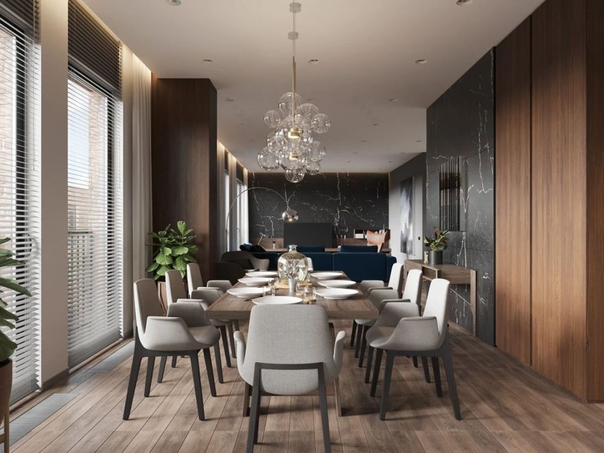 阿拉木图 ESENTAI CITY 住宅区项目丨哈萨克斯坦阿拉木图丨Forms Architects-11