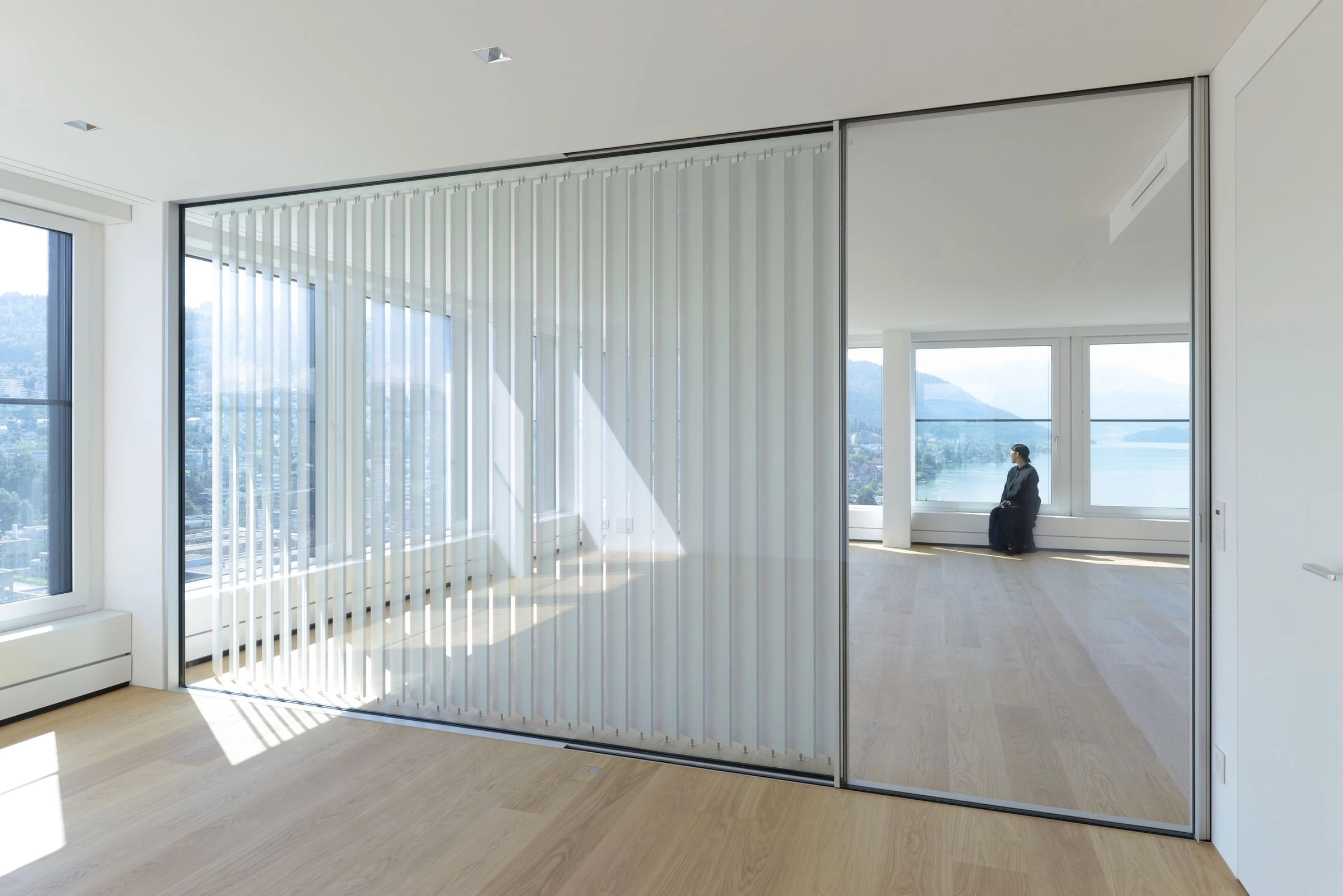 苏黎世住宅楼的开放式公寓设计-11