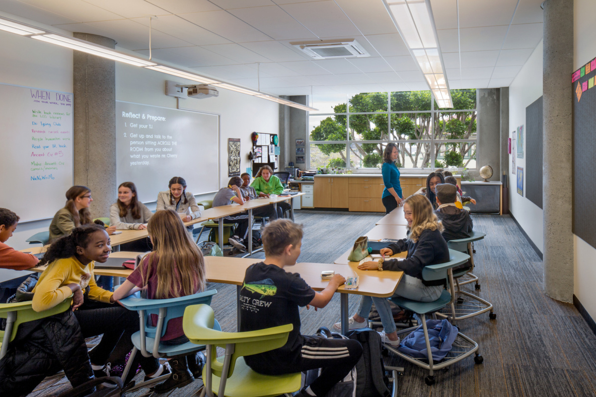 旧金山 Live Oak 学校创新教育空间-21