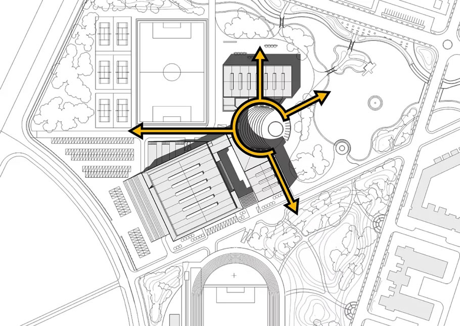 天津科技大学体育馆丨中国天津-7