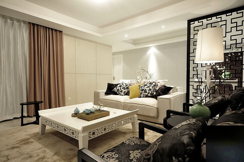 新中式] 辉度空间  优雅中式休闲风-18