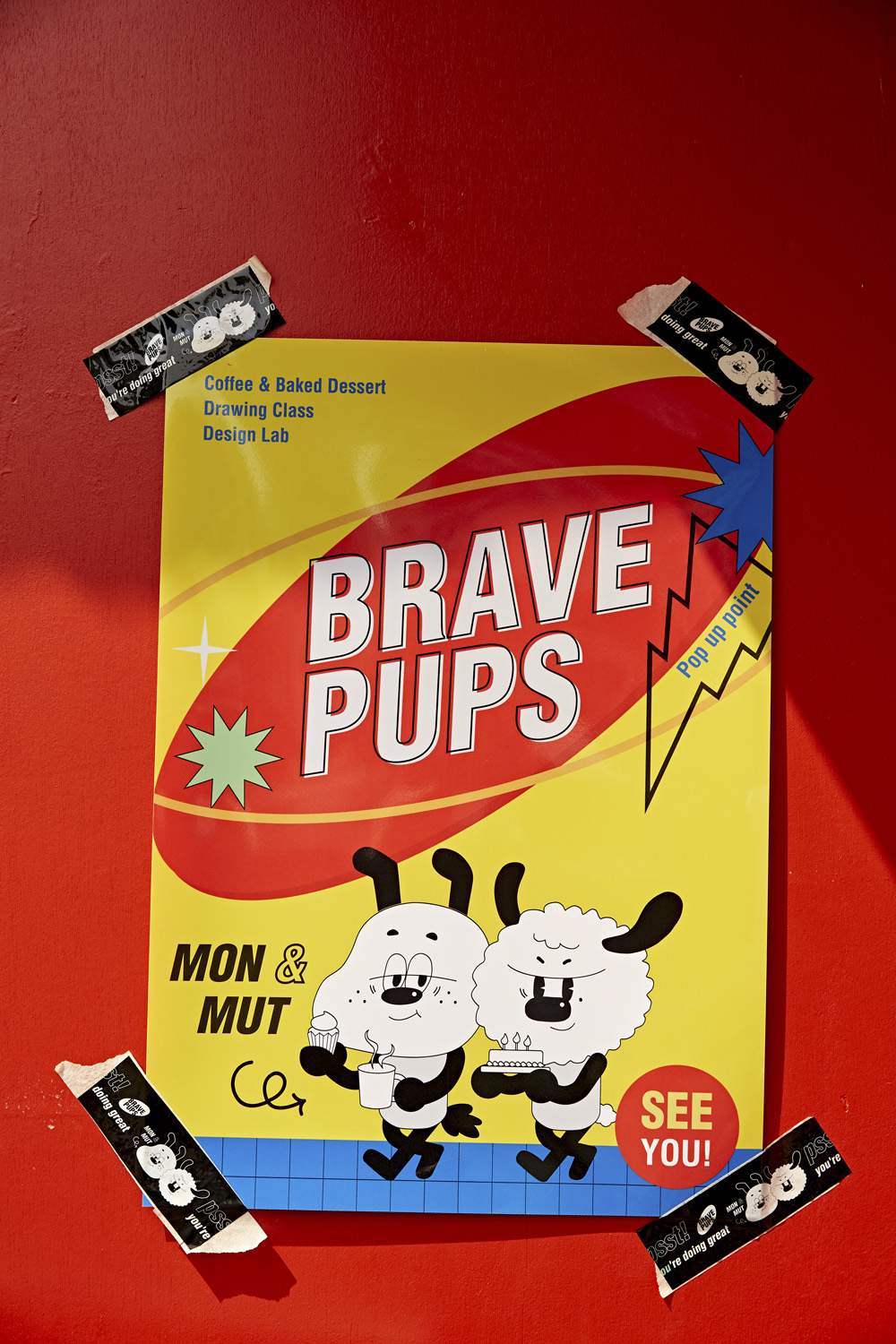 温馨小物打造 12 平米甜品咖啡厅-16