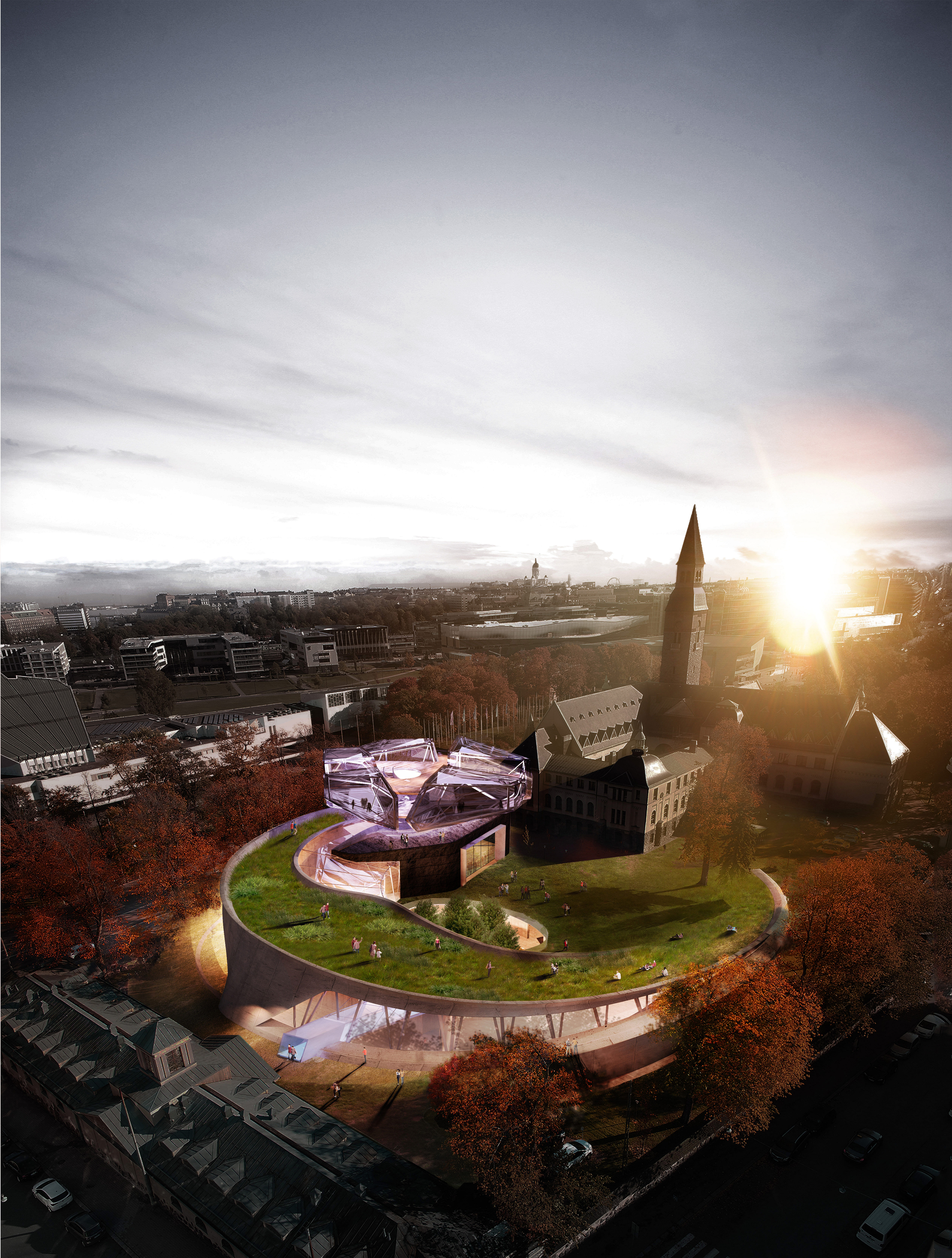 芬兰国家博物馆新馆扩建（附属建筑）丨芬兰赫尔辛基丨Tighe Architecture-11