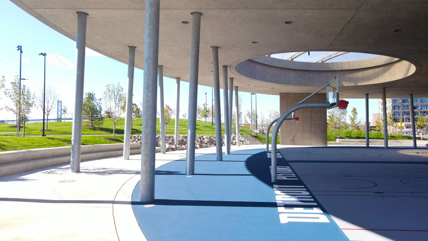 RALPH C. WILSON, JR.纪念公园丨底特律丨Adjaye Associates-24