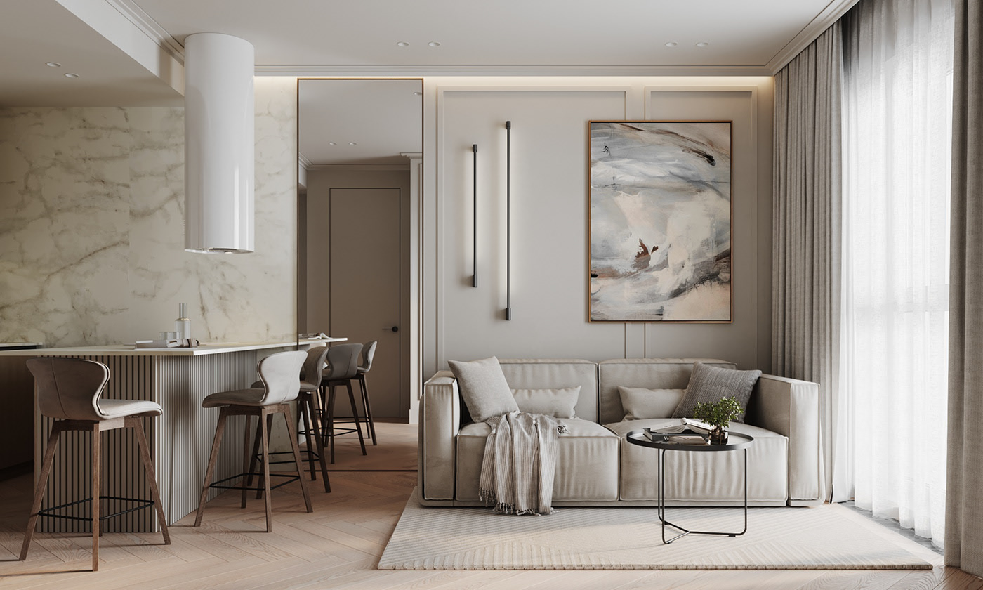 40㎡小空间公寓设计 超舒适！-4