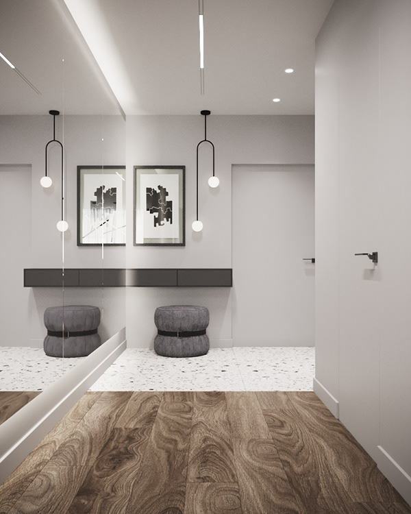 萨马拉市中心120平三口之家公寓设计丨俄罗斯萨马拉丨维多利亚·叶罗希娜-29