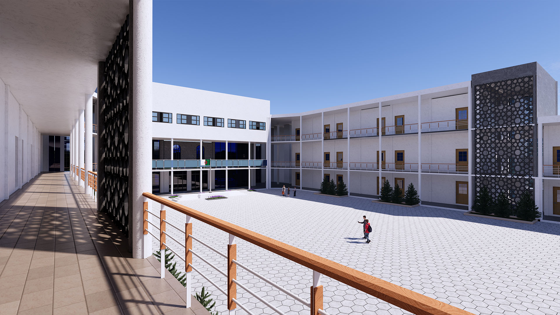 Middle School Complex in O.K,  Saida-4