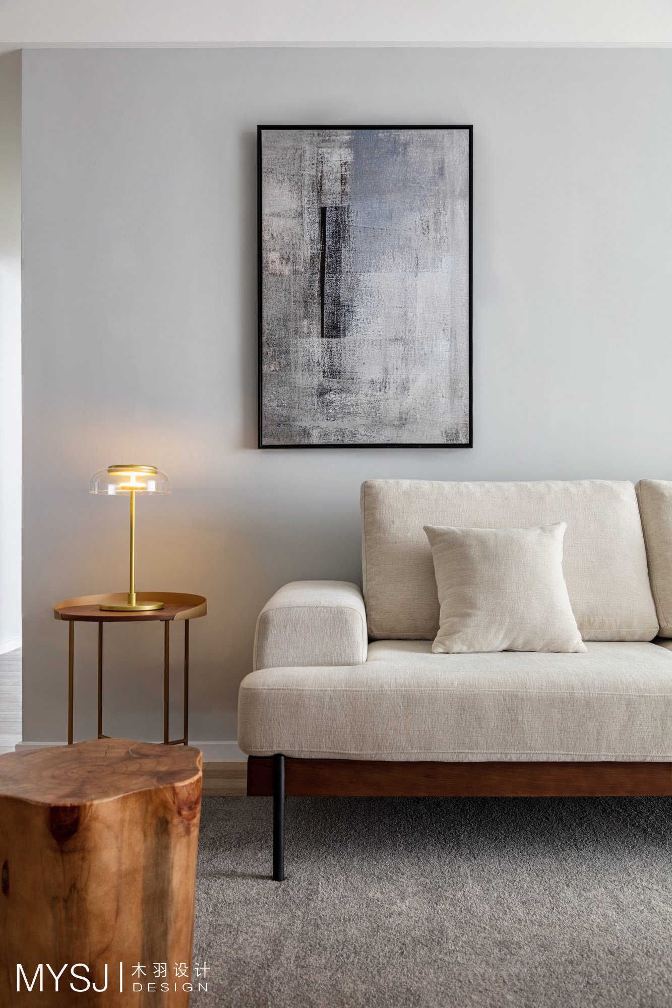 武汉木羽设计 | 140 平现代简约婚房,实现多功能需求-40