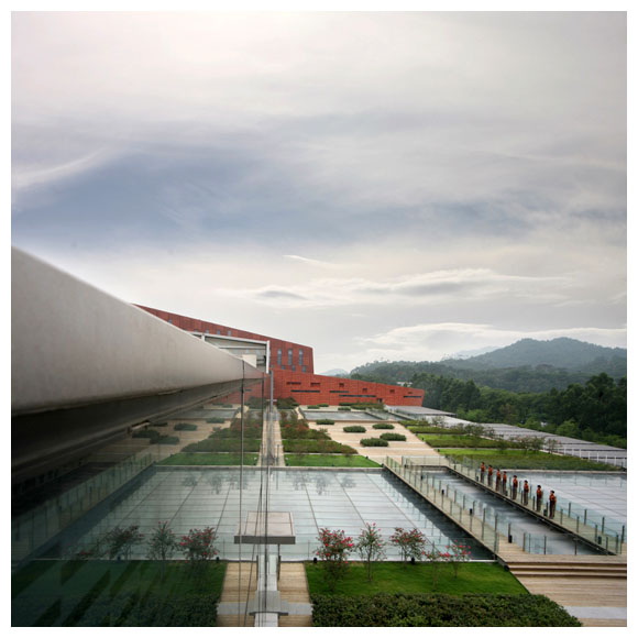 人造紅色峽谷，廣州白雲國際會議中心／BURO II + CITIC | FAM-29