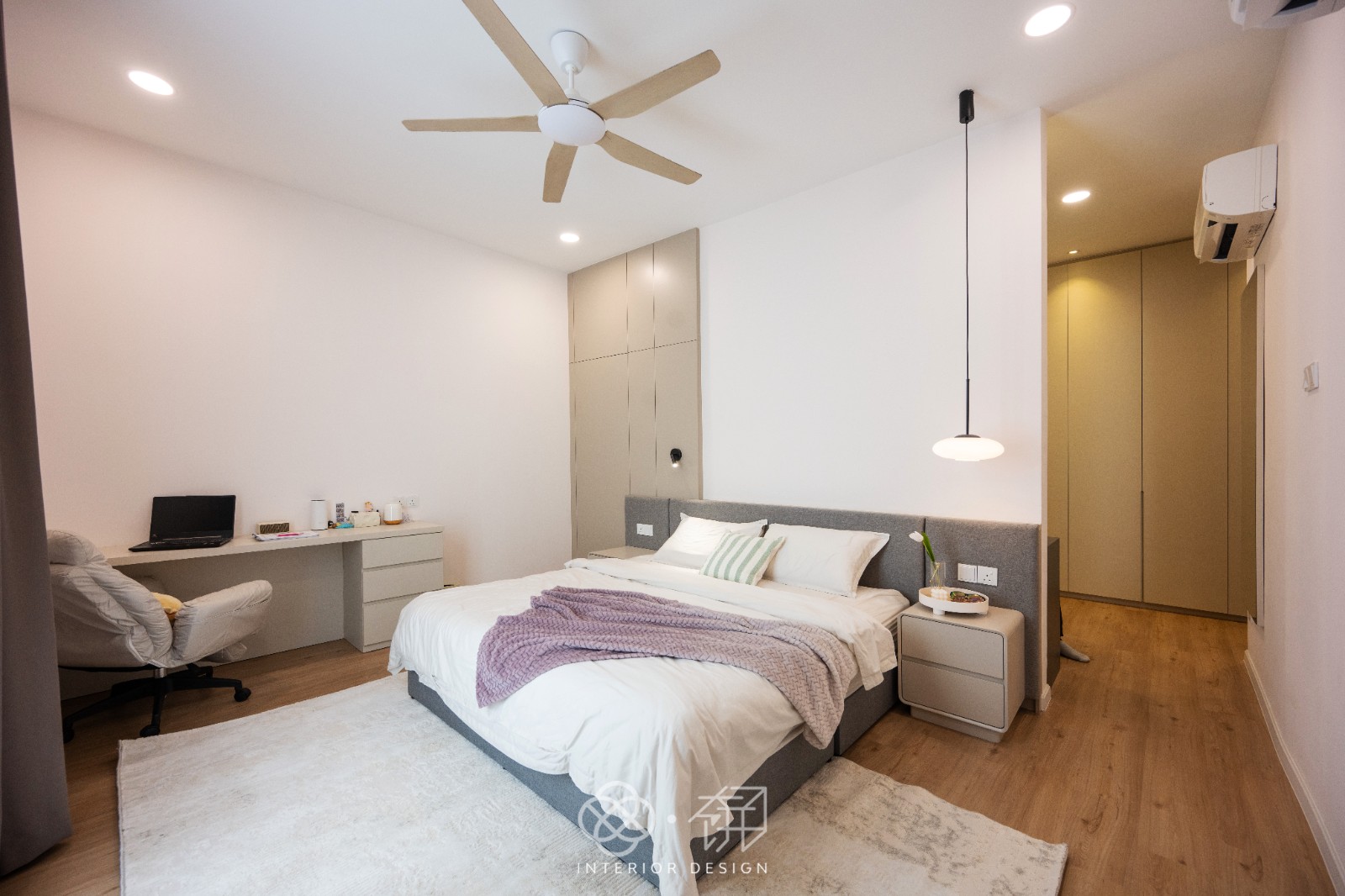 奶油简约·明亮住宅丨大饼设计-27