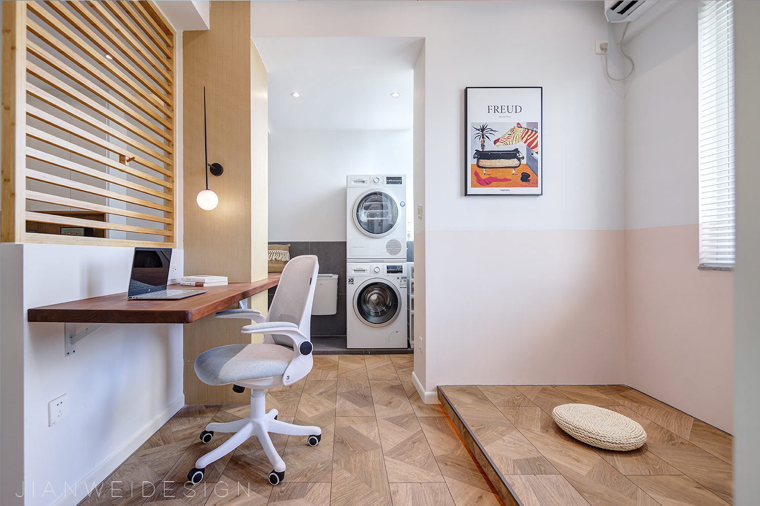 深圳新街口现代简约精致公寓设计丨中国深圳丨见微陈设艺术-56