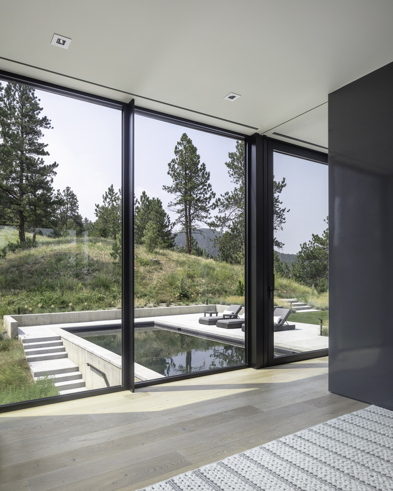 模糊之居，镜像山景的现代艺术空间-36