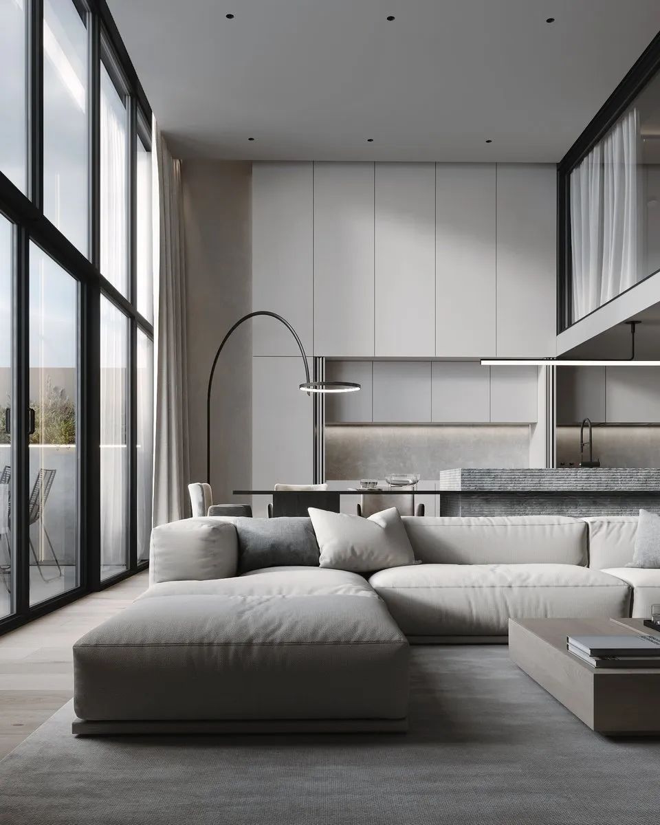 利雅得顶层复式公寓设计丨沙特阿拉伯利雅得丨LeQB Architects-50