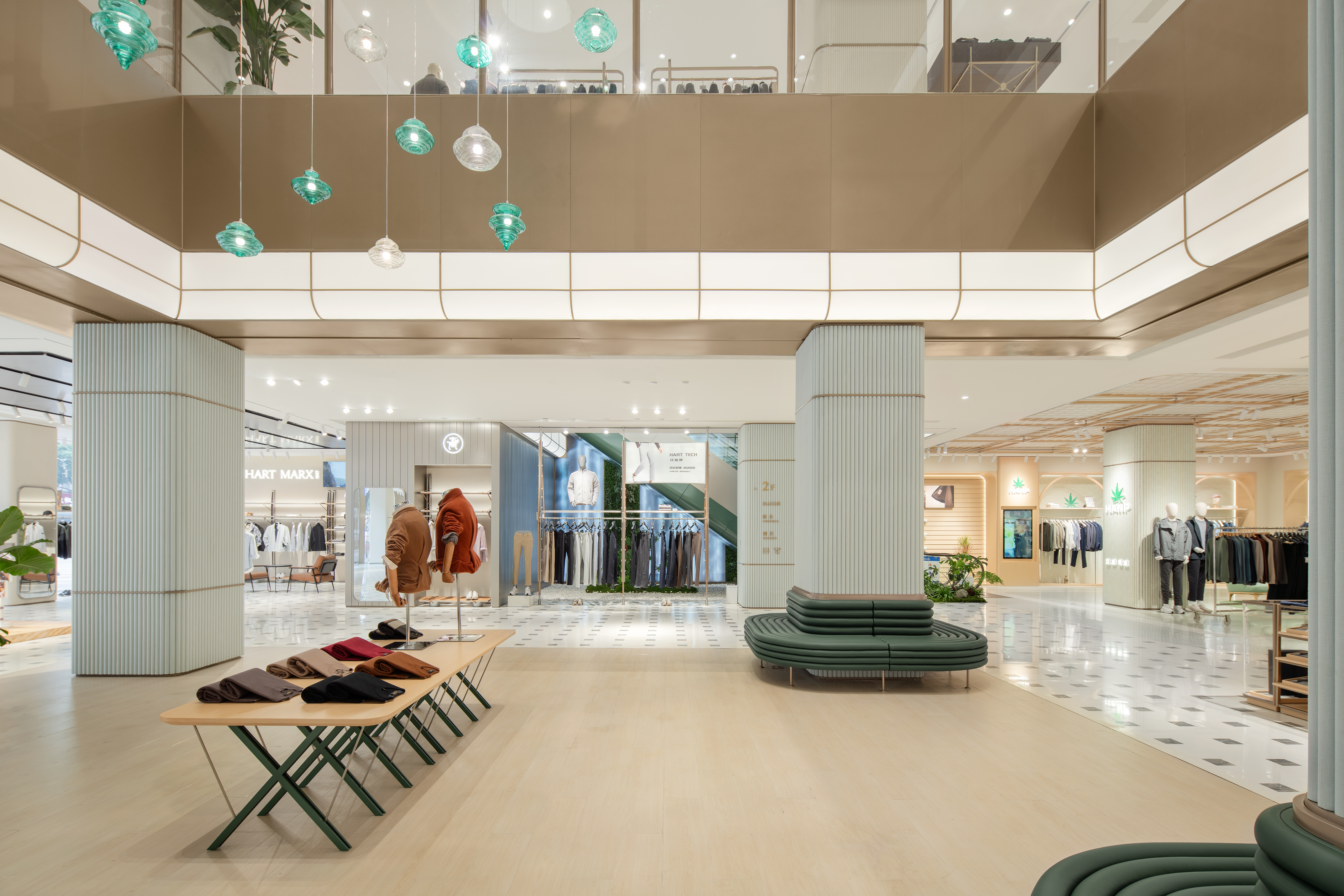 雅戈尔时尚体验馆 | 于闹市之中，建一座竹林衣馆-26