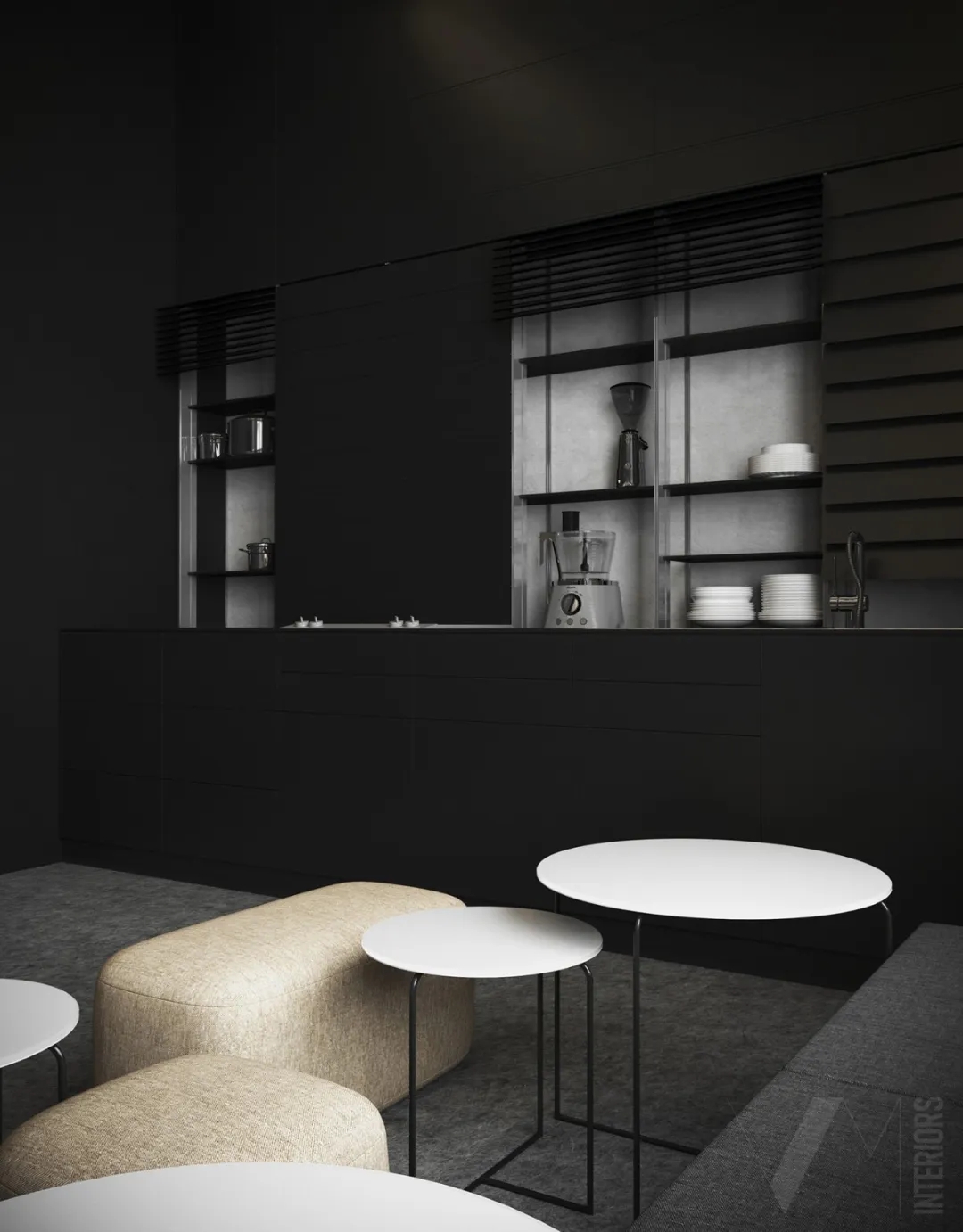 高级黑＋极简白的质感奢华-53