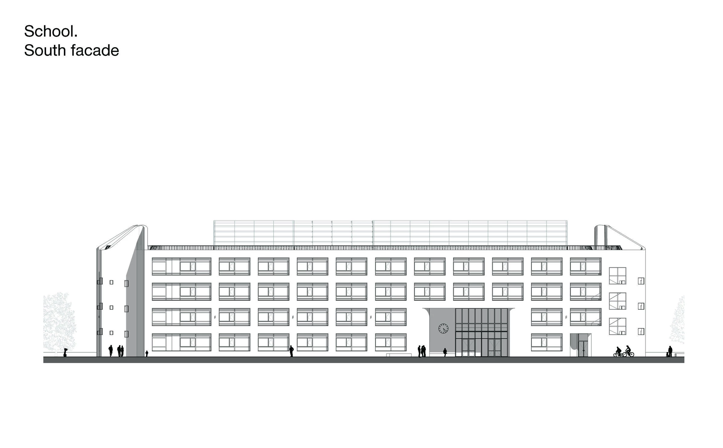 新西伯利亚公立学校丨俄罗斯新西伯利亚丨Brusnika Company,SVESMI-95
