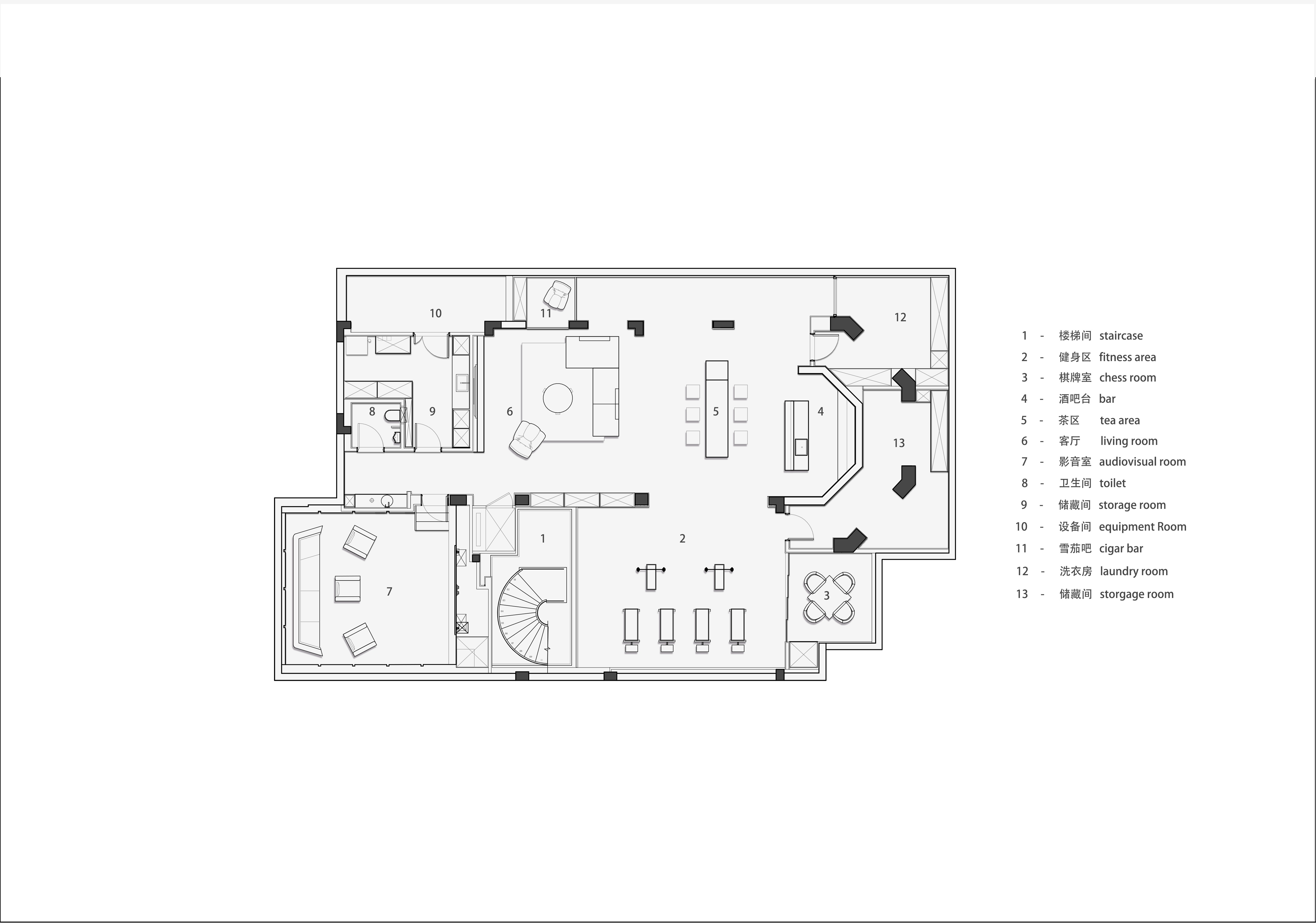 现代江景别墅,自然舒适之家丨上海·吉尚设计-90