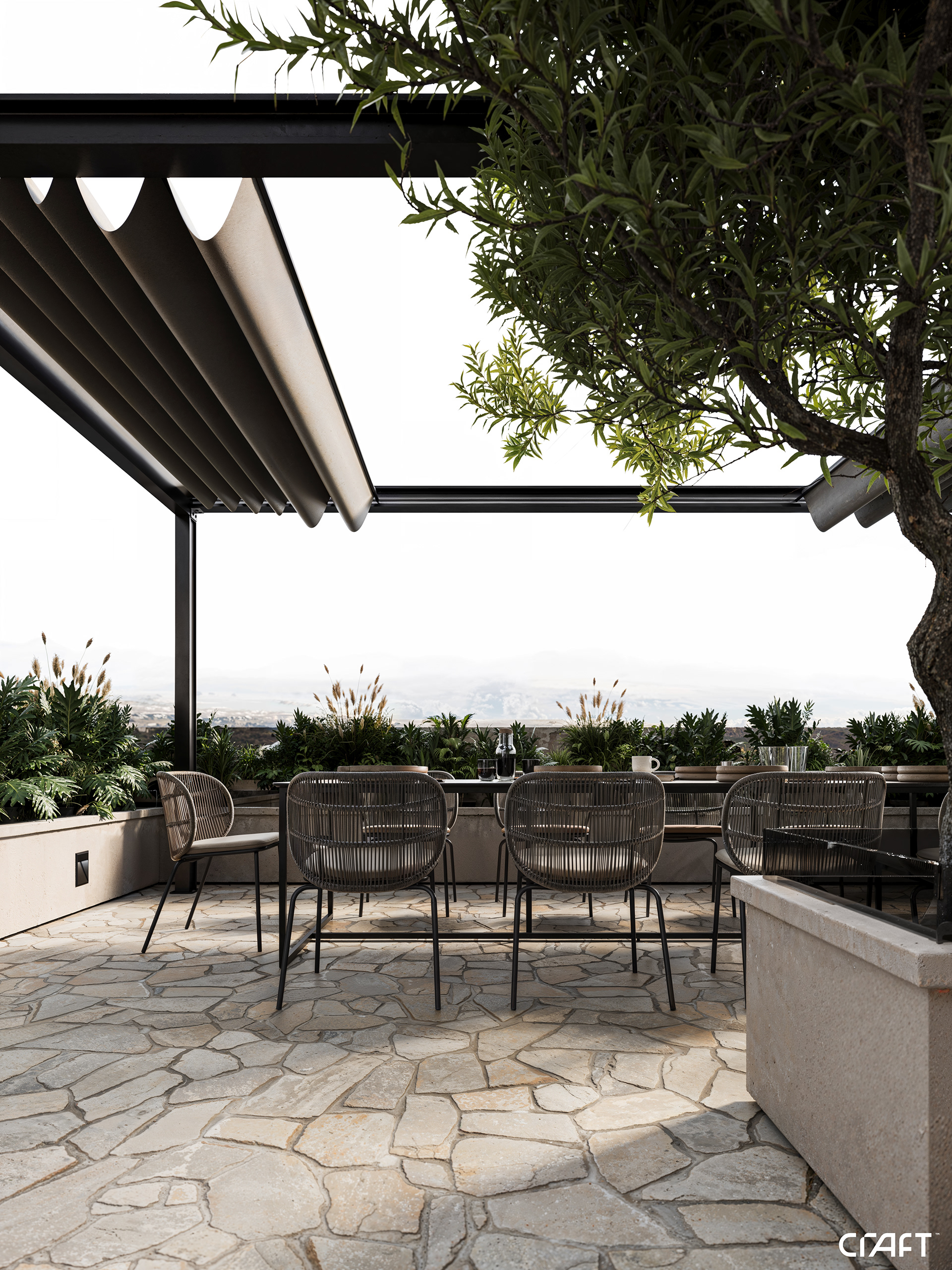 Outdoor Roof Design(户外屋顶设计)丨阿联酋迪拜-7