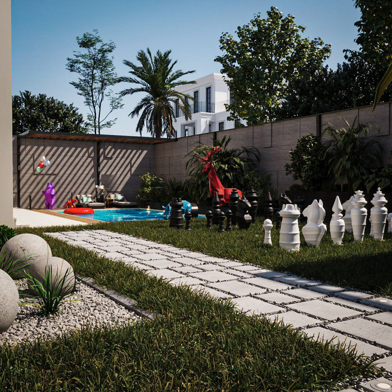 沙特阿拉伯私人别墅丨沙特阿拉伯利雅得-26