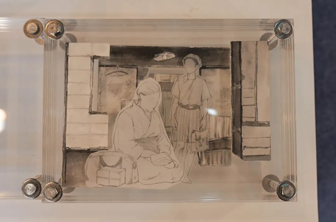 国美学妹的优秀毕设！从电影《东京物语》和象山校园建筑群的调研出发！“电影建筑学转译重构+蒙太奇尝试”，重构空间的2.5维！-20