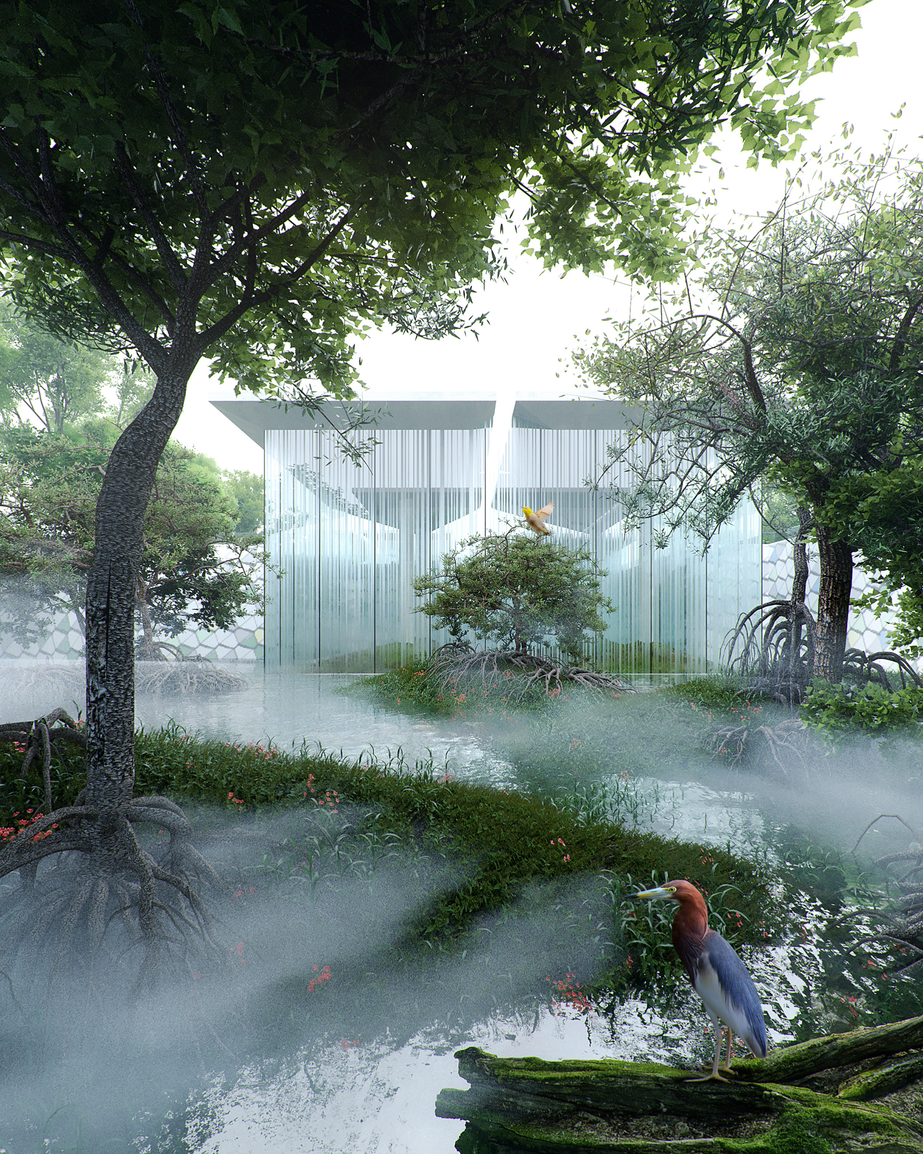 深圳红树林湿地博物馆方案设计及建筑与景观专业初步设计·红树十二境丨中国深圳-104