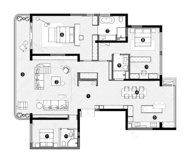 极简设计|自在·松弛丨中国杭州丨尔景空间设计-79