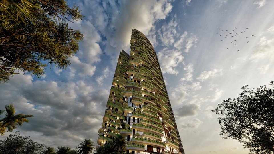 迈阿密空中花园丨美国迈阿密丨DNA Barcelona Architects-19