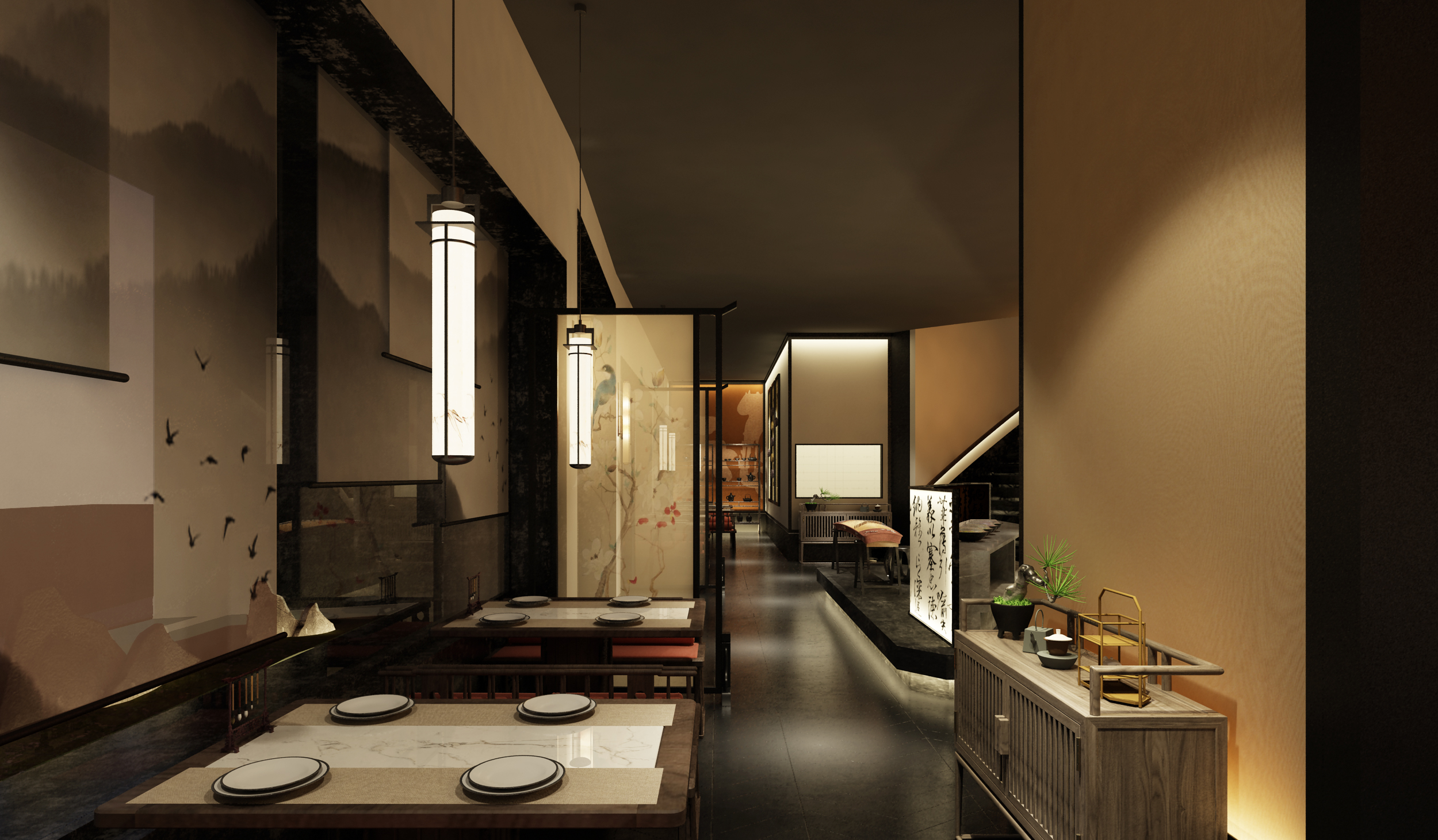 万福宴中餐厅丨中国芜湖丨五度空间设计（上海）有限公司-18