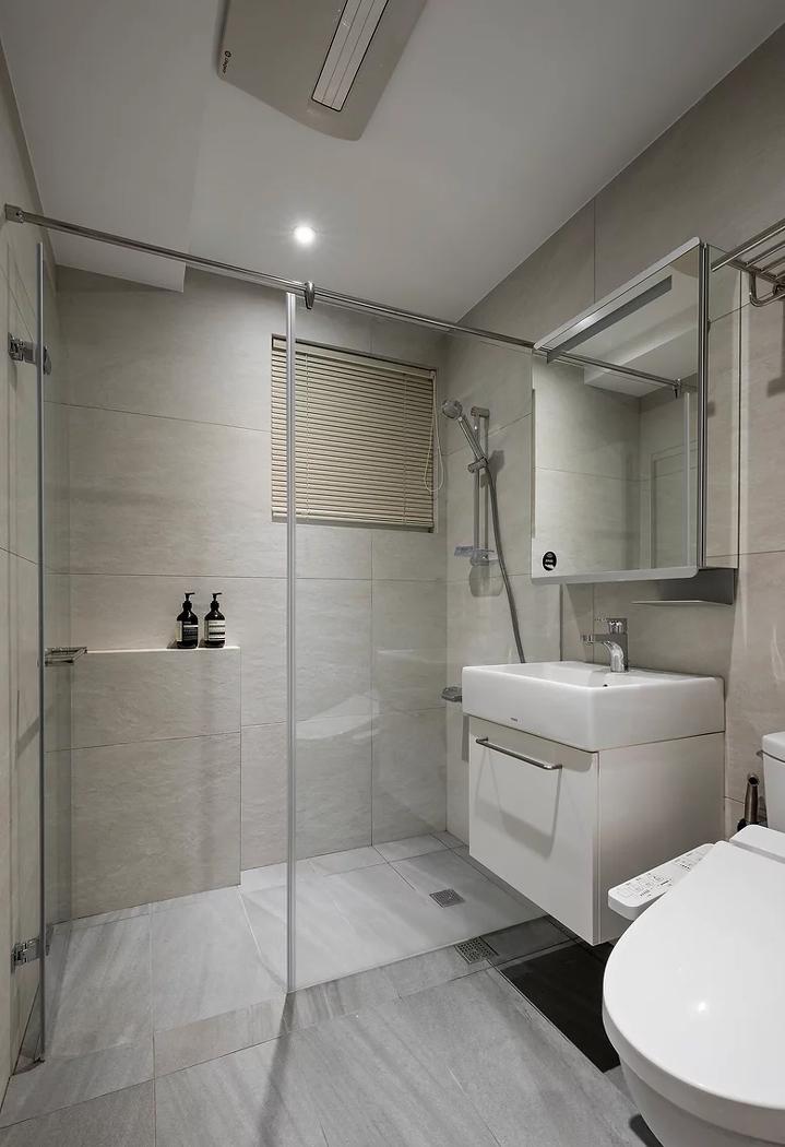 奶油系无主灯家居空间设计丨中国海淀丨周维平-41