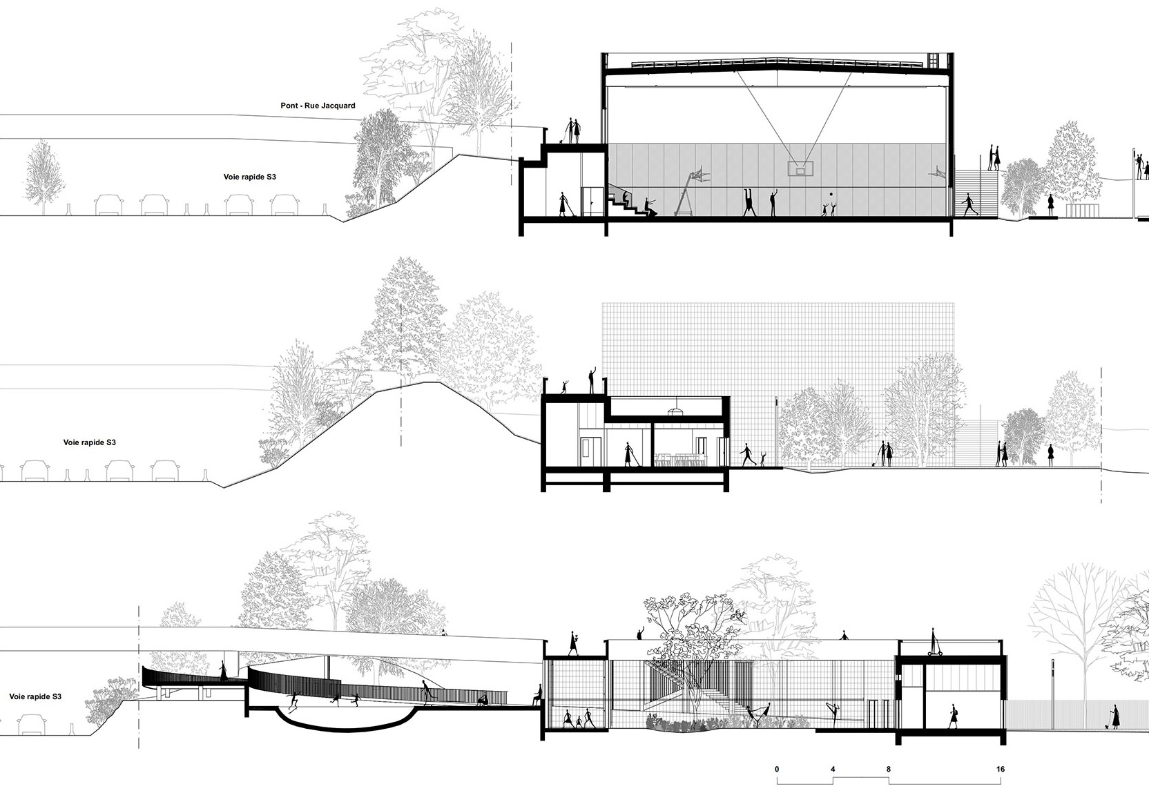 小克维伊（76 省）体育综合体更新改造项目丨法国鲁昂丨OLGGA ARCHITECTES,A+R PAYSAGES-53