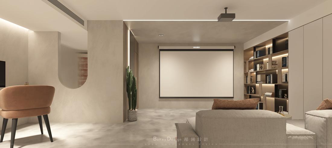 奶油焦糖微水泥侘寂设计-18