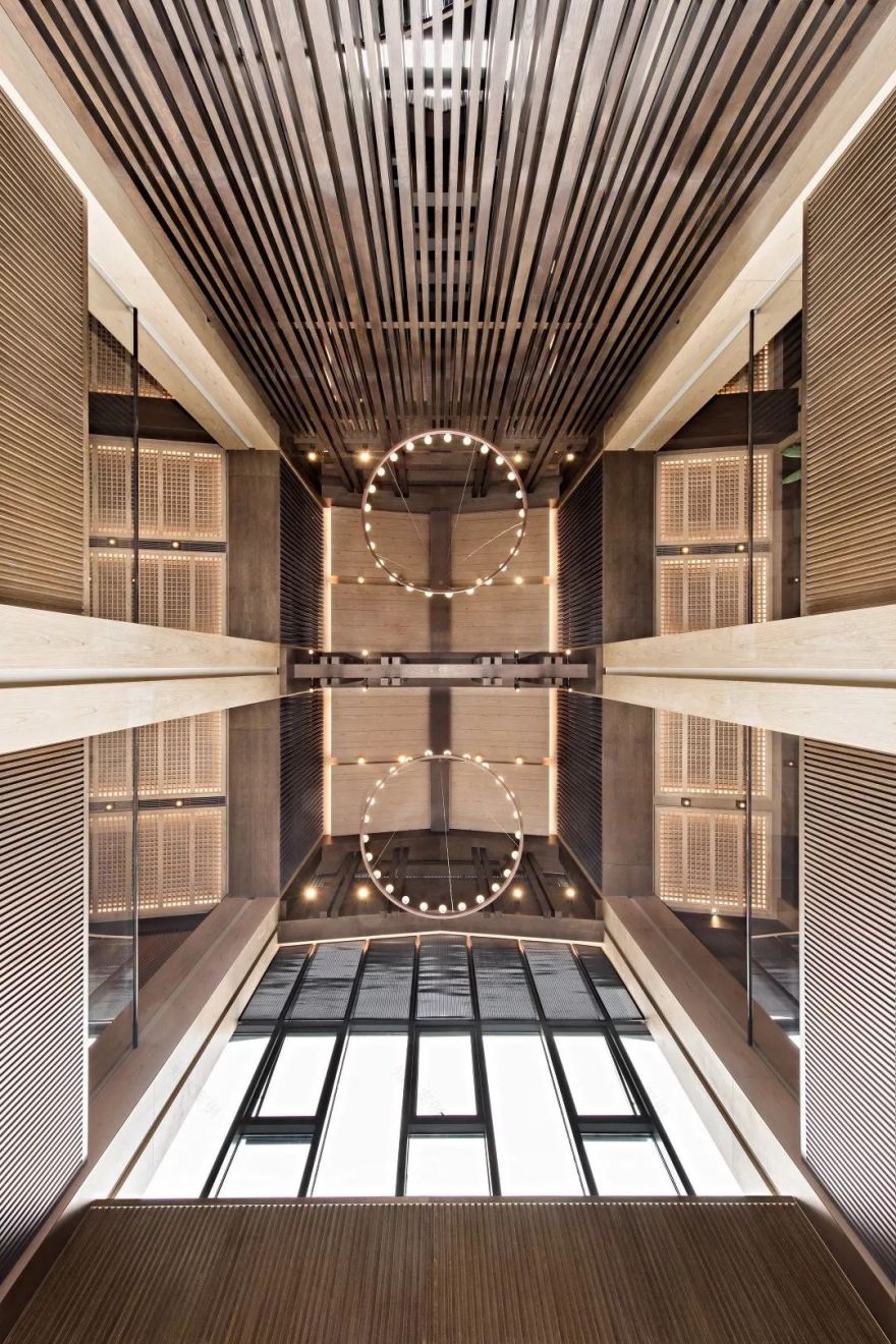 崇義綠邦合一山居銷售中心 | 竹鄉文化的室內空間演繹-29