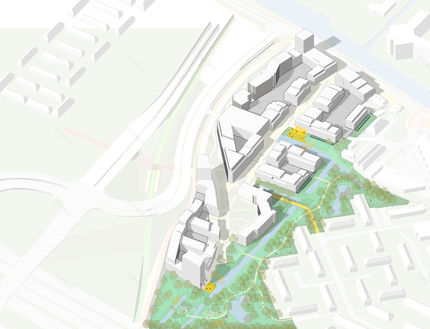 Leidschendam-Voorburg Overgoo | Ontwikkelkader: magic mix zet leegstand om in vitaal woonwerkgebied | Urhahn-9