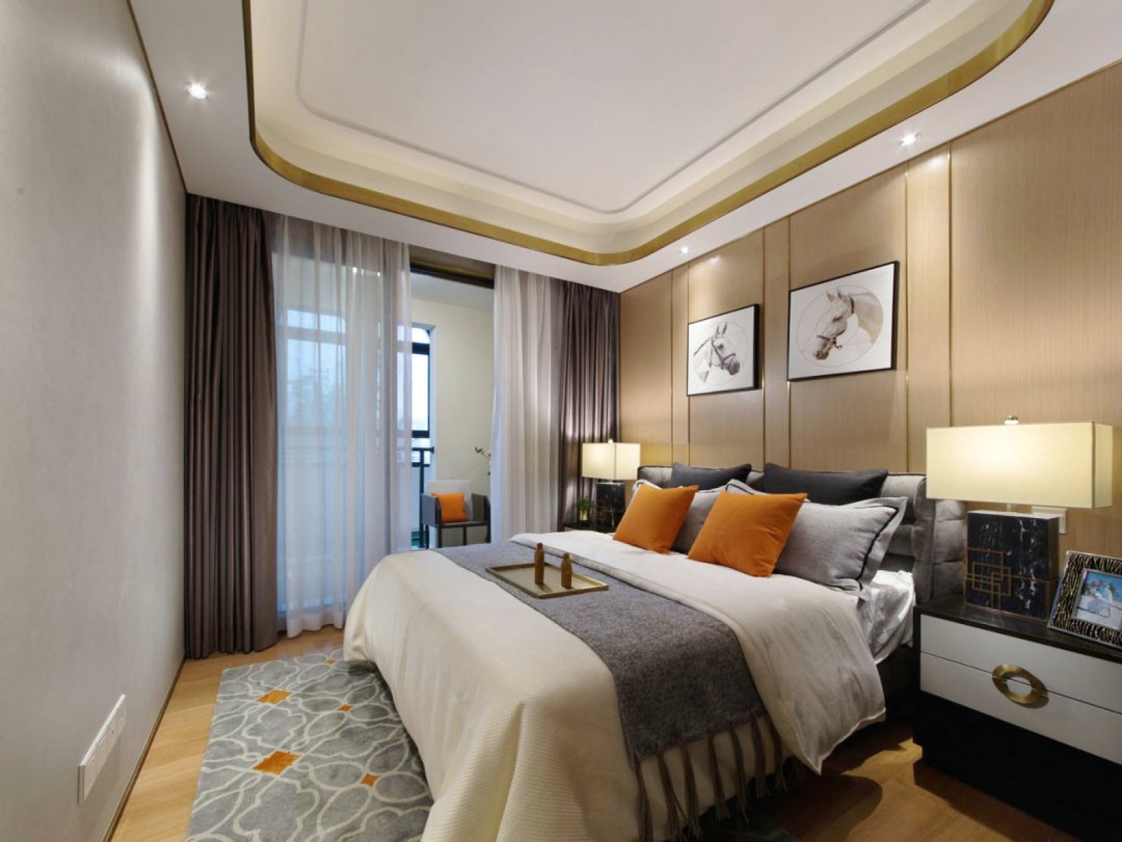 运河世家二期样板间设计-8