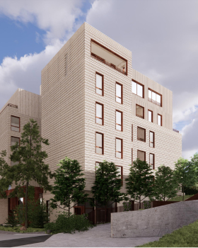 Residential apartment building, Lviv, Ukraine