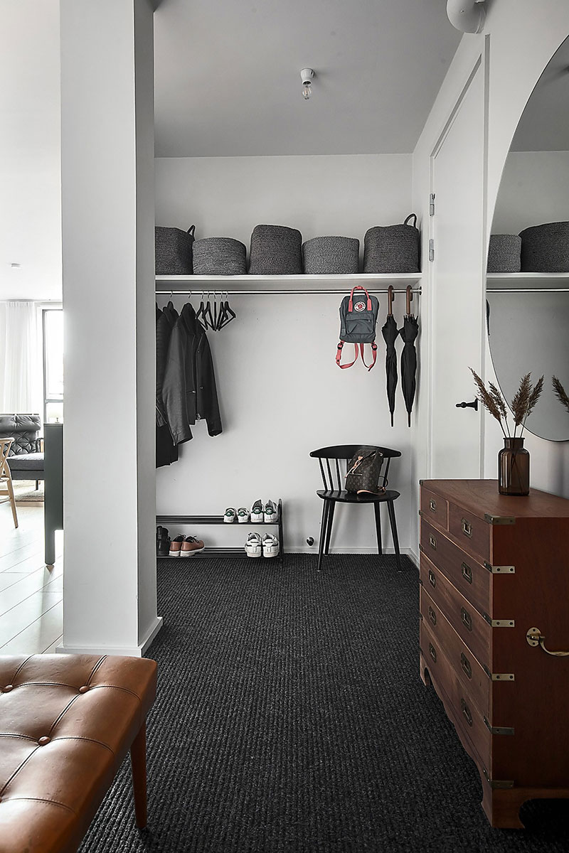 斯德哥尔摩旧工厂改造的现代北欧风公寓-24