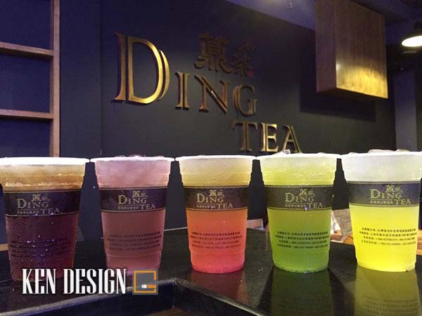 Dingtea Lê Đại Hành奶茶店室内设计丨越南河内丨Kendesign-14