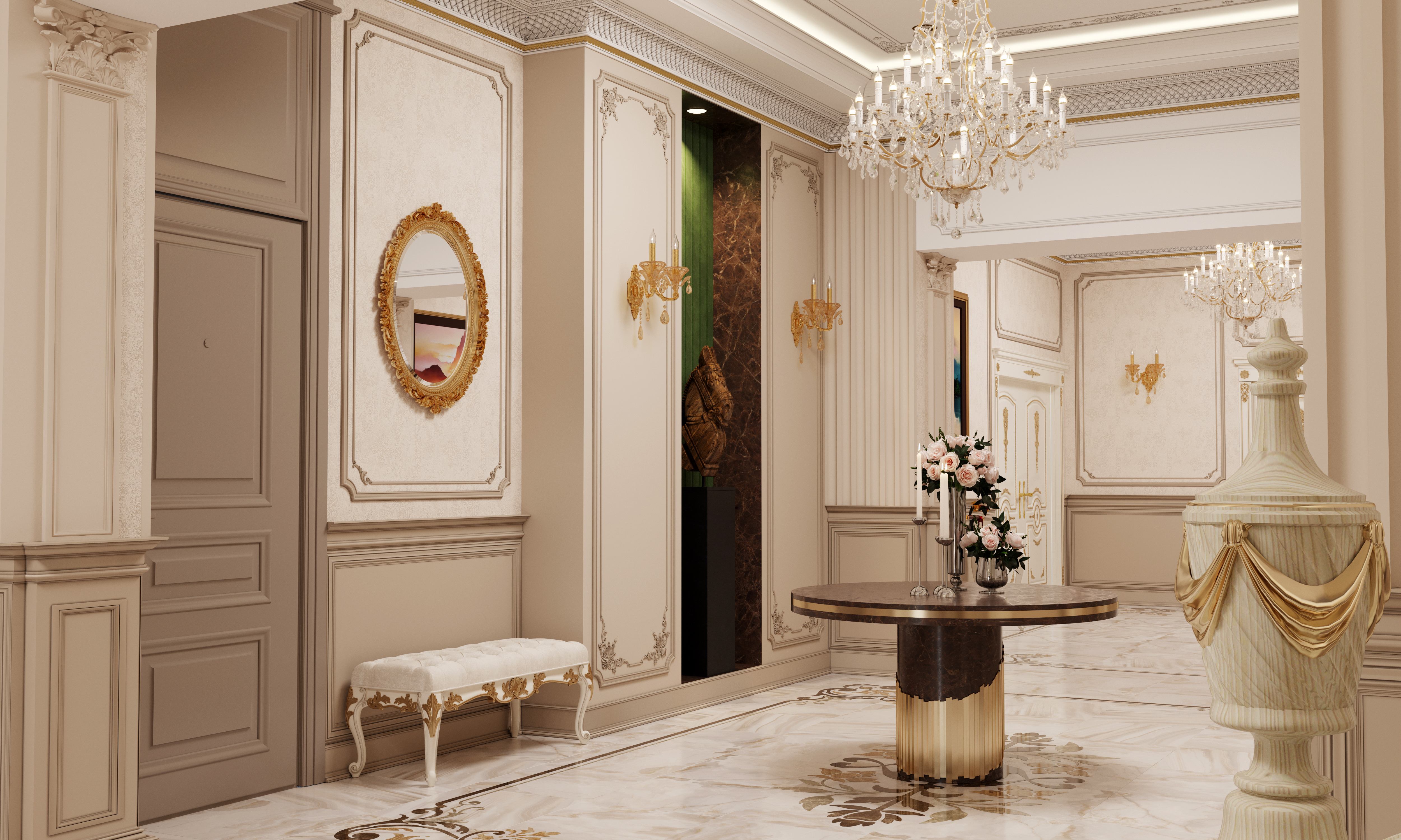 Luxury classic interior-4