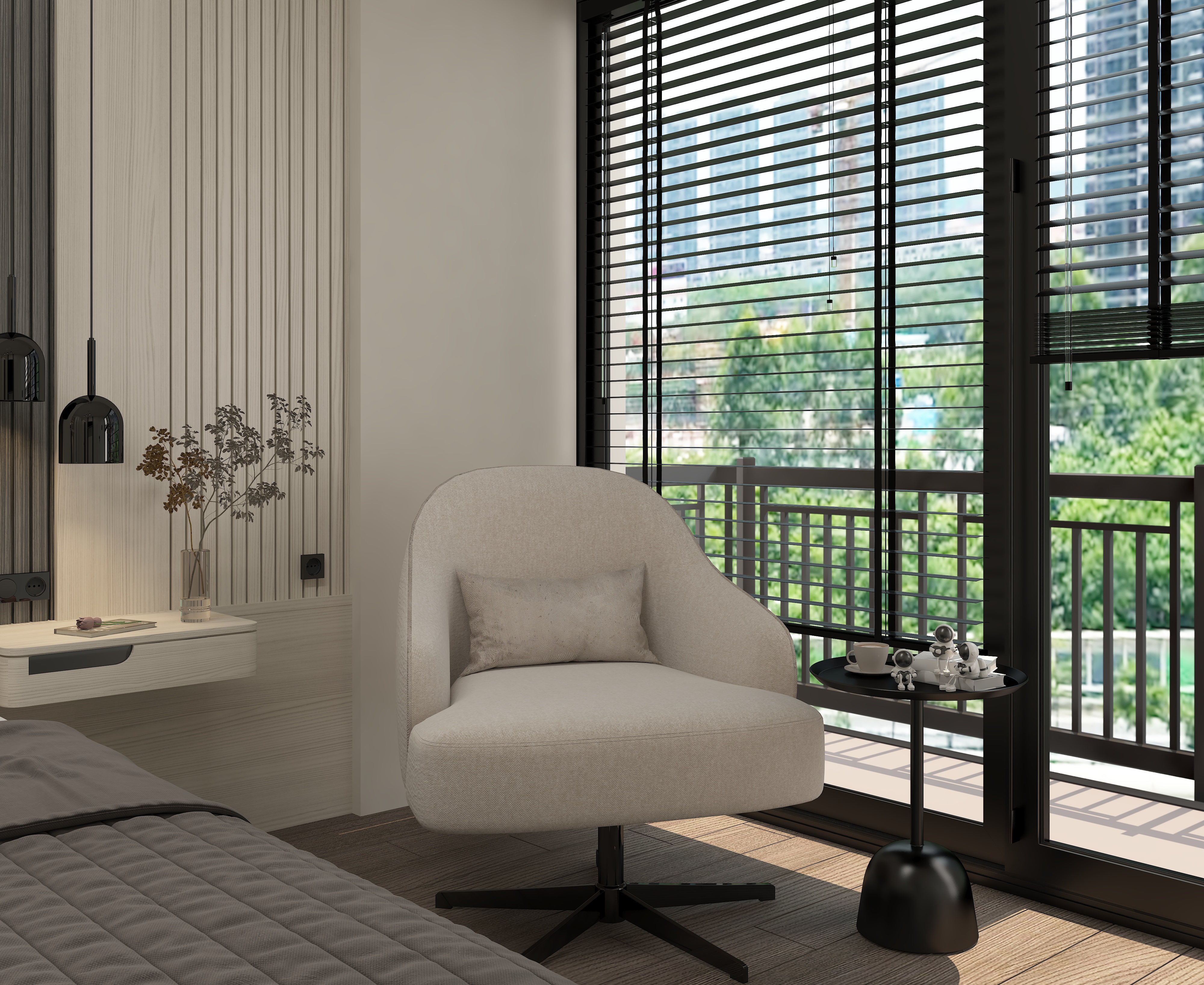 H.ŞEN STÜDYO ÖRNEK DAİRE / YAŞAM ALANI VE BANYOSU-6