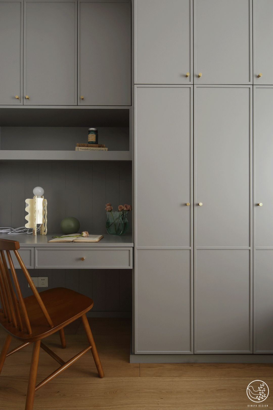 北欧风轻复古宅丨中国成都丨清羽设计-75