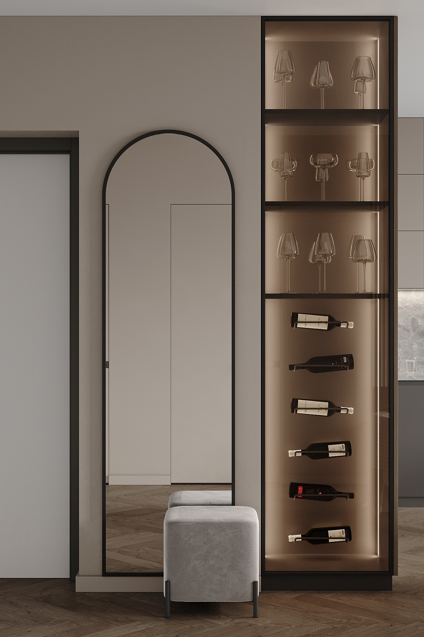 87㎡简约风住宅设计 超细腻的质感！-0