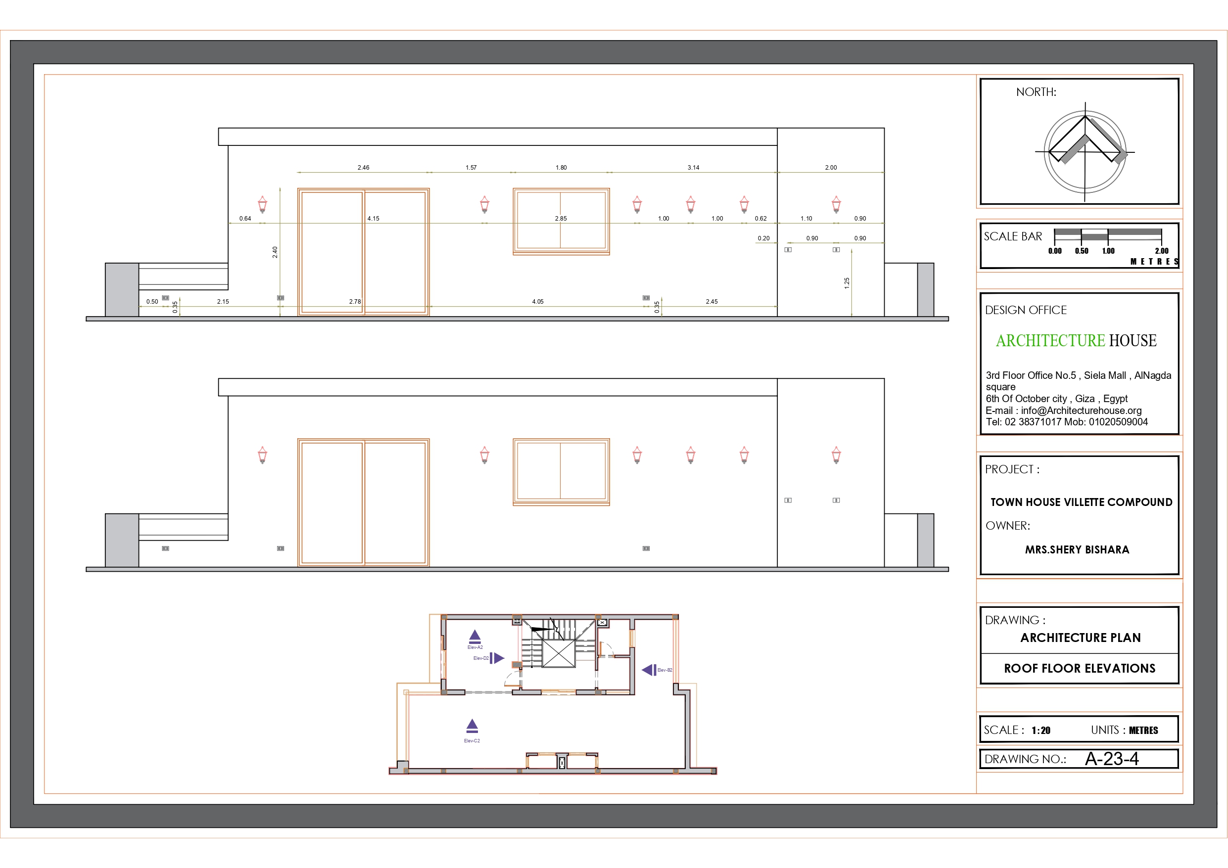 Full Project - working drawings of villa in vilette-5