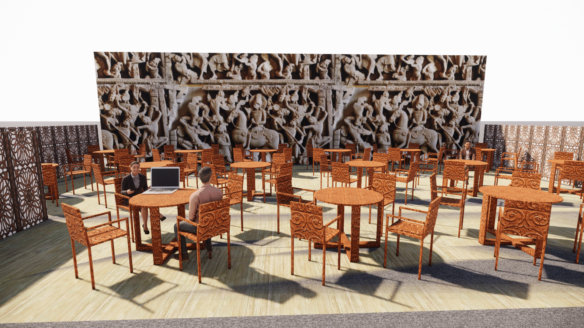 印度馆瓜达拉哈拉世博会设计丨墨西哥瓜达拉哈拉-44